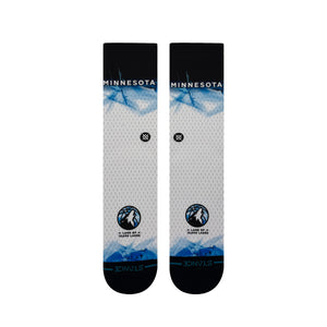 Minnesota Timberwolves 2025 City Edition NBA Socks