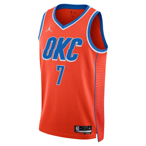 Chet Holmgren OKC Thunder 2025 Statement Edition NBA Swingman Jersey