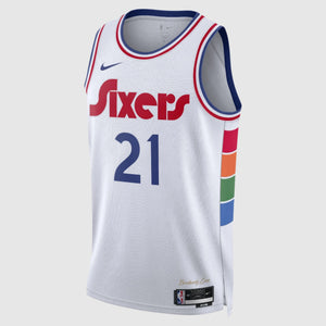 Joel Embiid Philadelphia 76ers 2025 City Edition NBA Swingman Jersey