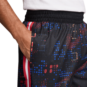 Nike Dri-Fit 6-Inch AOP DNA Black Basketball Shorts