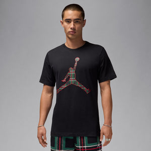 Jordan Brand Plaid Logo Short Sleeve T-Shirt