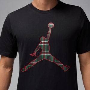 Jordan Brand Plaid Logo Short Sleeve T-Shirt