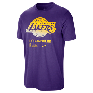 Los Angeles Lakers Courtside NBA Purple T-Shirt