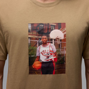 1984 AJ1 Photoshoot Jordan Brand Desert Camo Photo T-Shirt