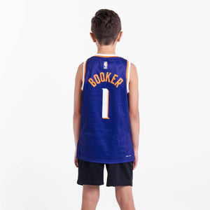 Devin Booker Phoenix Suns 2024 Icon Edition Youth NBA Swingman Jersey