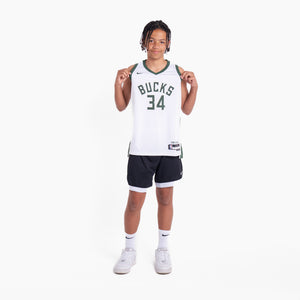 Giannis Antetokounmpo Milwaukee Bucks 2025 Association Edition Youth NBA Swingman Jersey