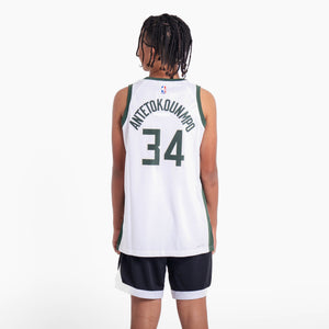 Giannis Antetokounmpo Milwaukee Bucks 2025 Association Edition Youth NBA Swingman Jersey