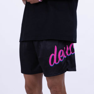 Deuce Black Miami Vice Mesh Shorts