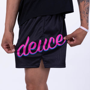 Deuce Black Miami Vice Mesh Shorts