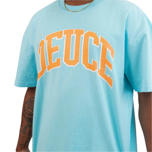 Deuce College Blue Font Mens T-Shirt