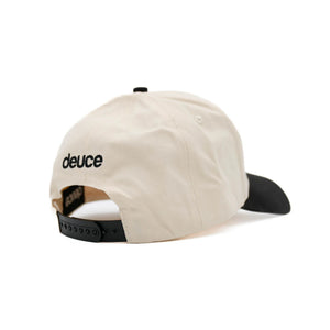 Deuce Peace Off White/Black Snapback Hat