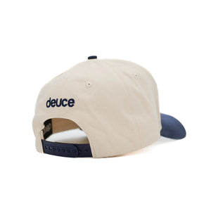 Deuce "Everyone Loves An Underdog" Off White/Navy Snapback Hat