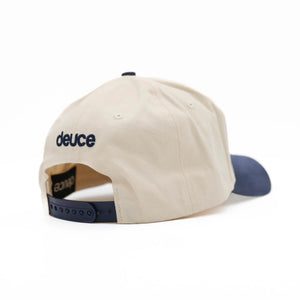 Deuce Peace Off White/Navy Snapback Hat