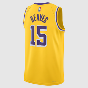 Austin Reaves Los Angeles Lakers 2024 Icon Edition NBA Swingman Jersey