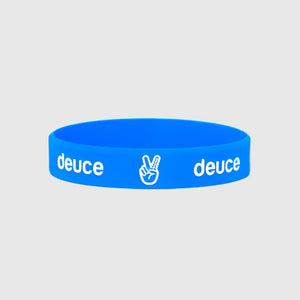 Deuce Blue Wristband