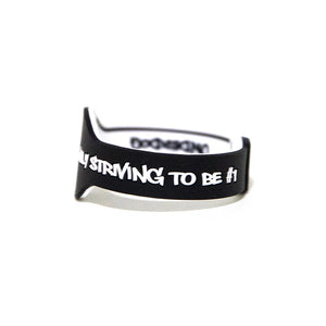 Deuce 2.0 White Wristband