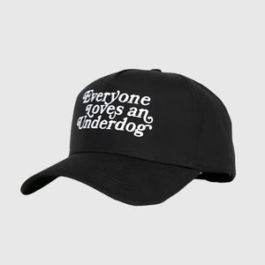 Deuce "Everyone Loves An Underdog" Black Snapback Hat