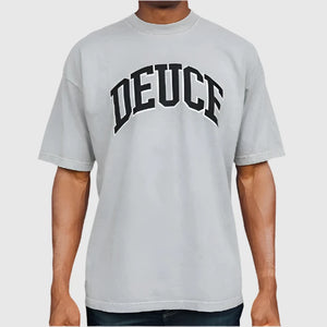 Deuce College Grey Font Mens T-Shirt