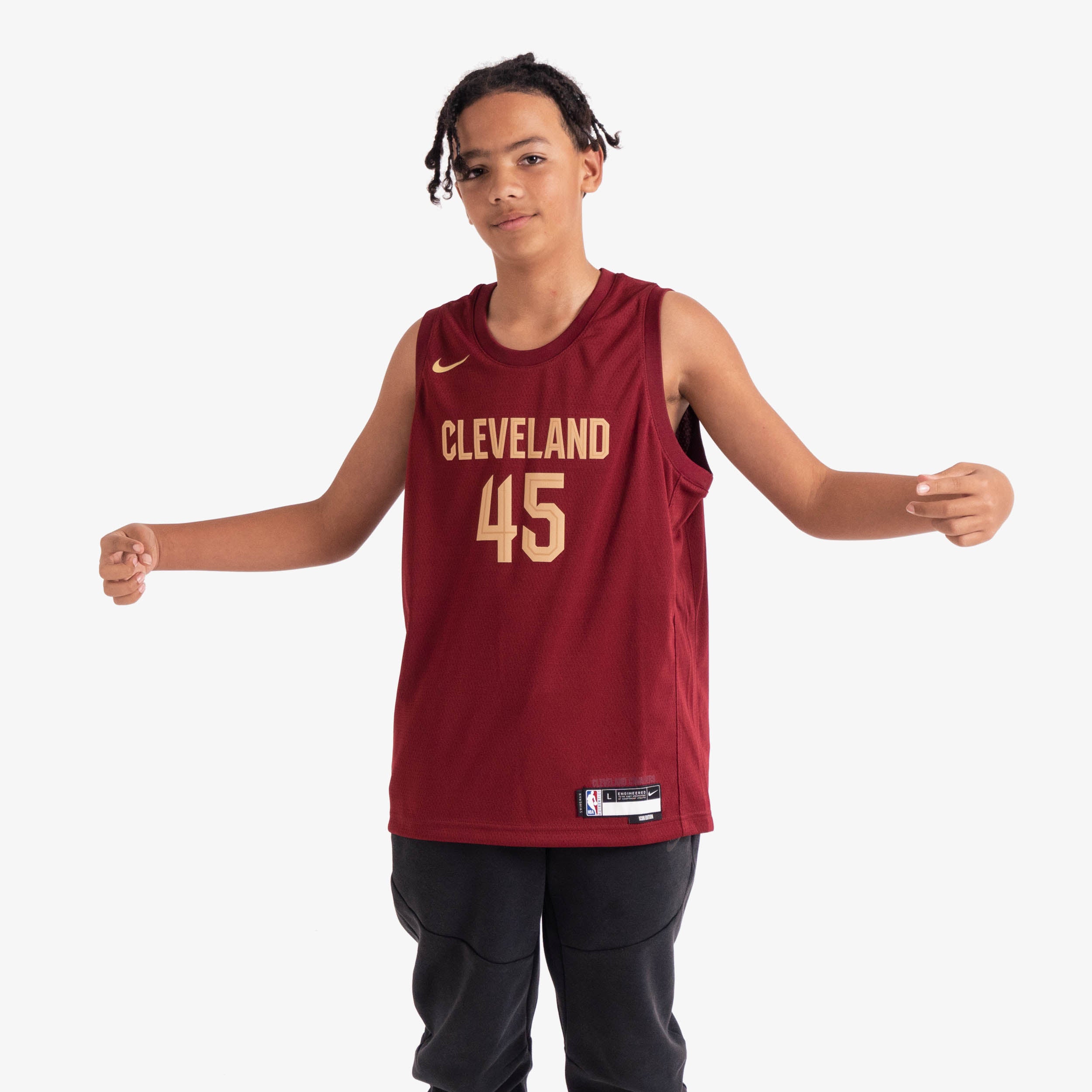 Donovan Mitchell Cleveland Cavaliers Icon Edition Youth Swingman