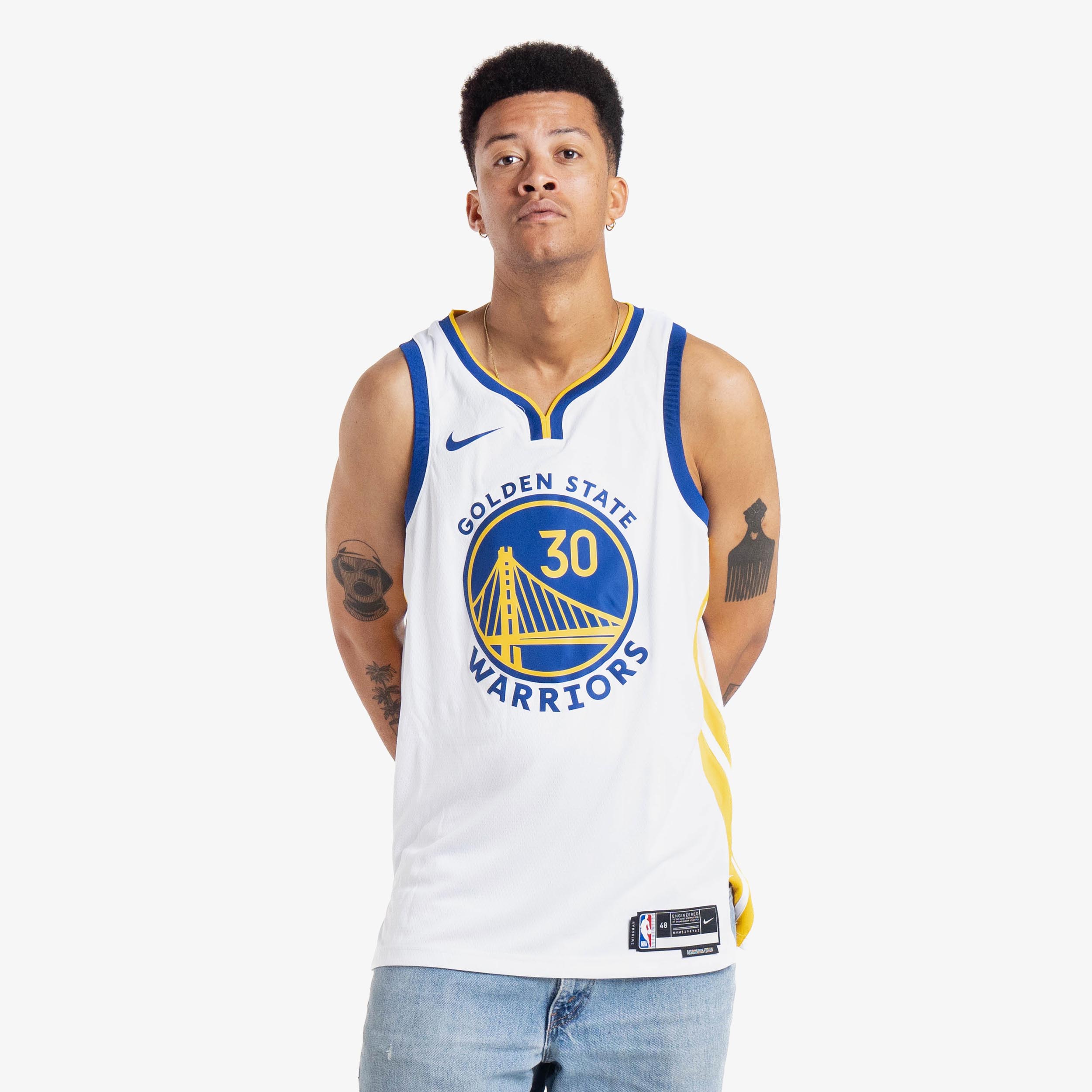 100% Authentic Stephen Curry Nike Warriors City Oakland Jersey