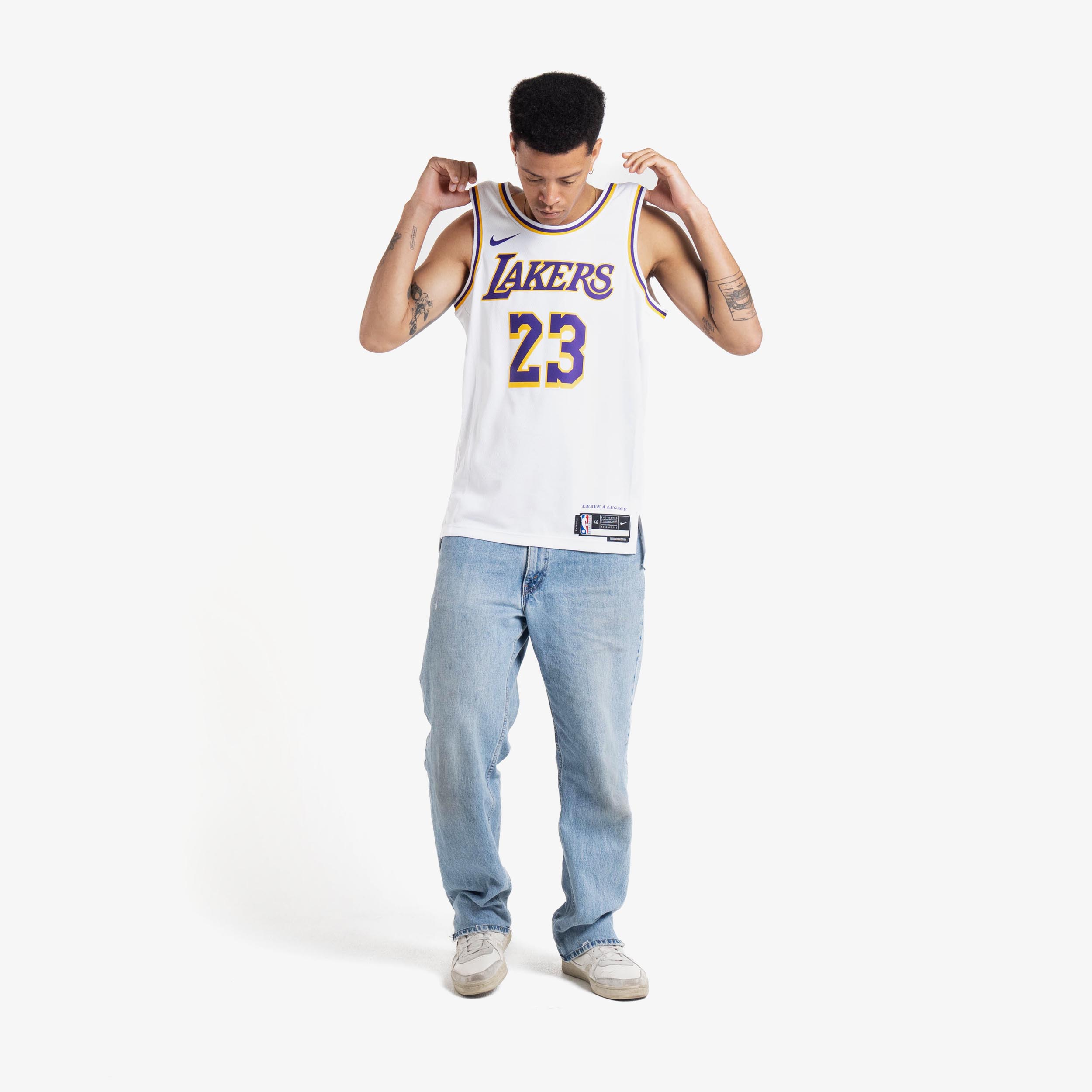 Los Angeles Lakers LeBron James Association Edition Player T-Shirt