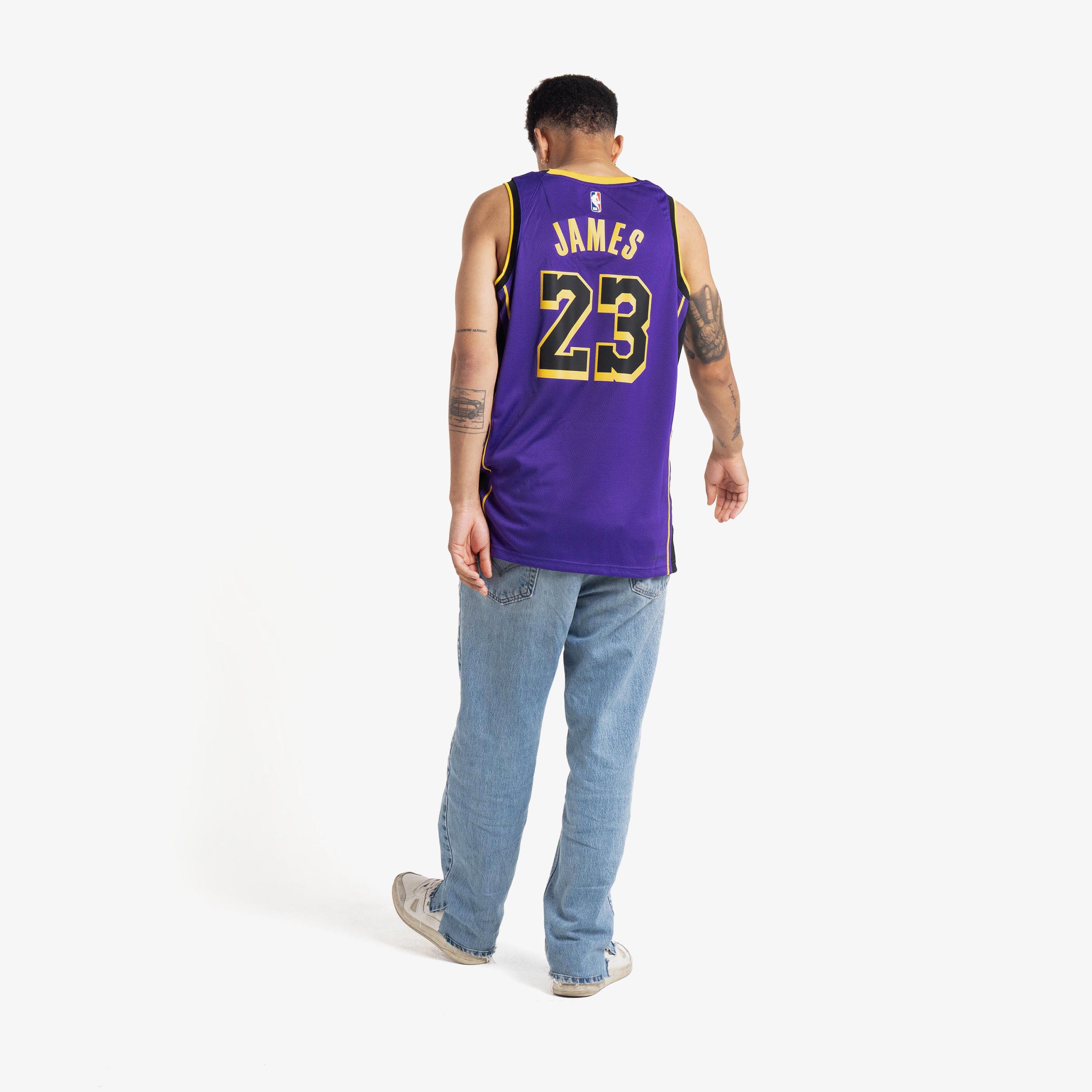 LeBron James Los Angeles Lakers #6 Statement Edition NBA Jersey