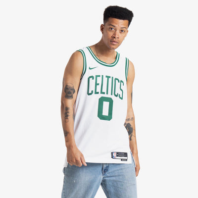 Youth Nike Jayson Tatum White Boston Celtics Swingman Jersey - Association Edition Size: Large