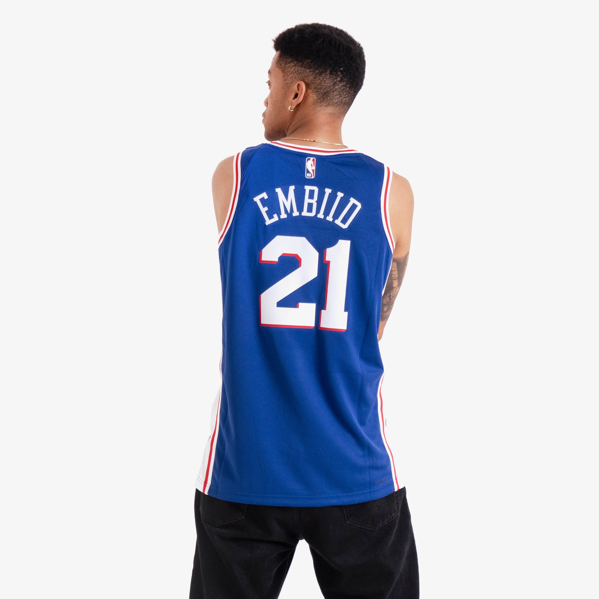 Joel Embiid Philadelphia 76ers City Edition 2023/24 Men's Nike Dri-FIT NBA  Swingman Jersey.