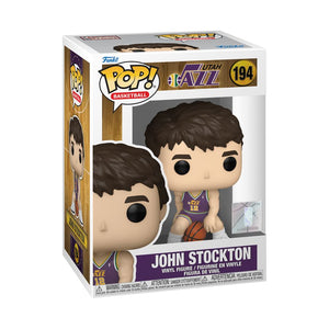 John Stockton Utah Jazz 1984 Rookie NBA Pop Vinyl