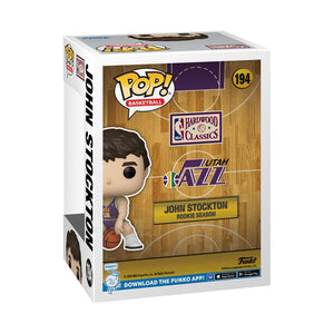 John Stockton Utah Jazz 1984 Rookie NBA Pop Vinyl