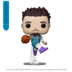 LaMelo Ball Charlotte Hornets Icon Edition NBA US Exclusive Pop Vinyl