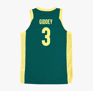 Josh Giddey Australian Boomers National Home Green Jersey