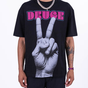 Deuce Miami Vice Peace Hand Mens T-Shirt