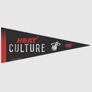 Miami Heat City Edition NBA Premium Pennant