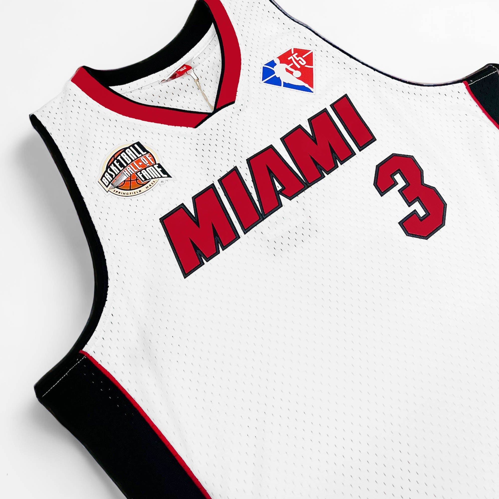 Miami Heat Dwayne Wade Hall of Fame Swingman Jersey by Mitchell & Ness