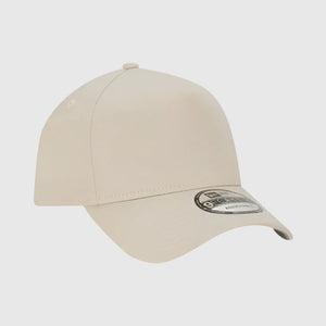 Stone New Era Essentials 9FORTY A-Frame Snapback Hat