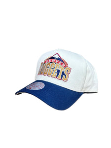 Denver Nuggets Off White Pro Pinch NBA Snapback Hat