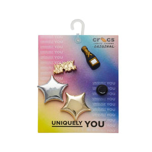 New Year Celebrations 5-Pack Jibbitz Charms