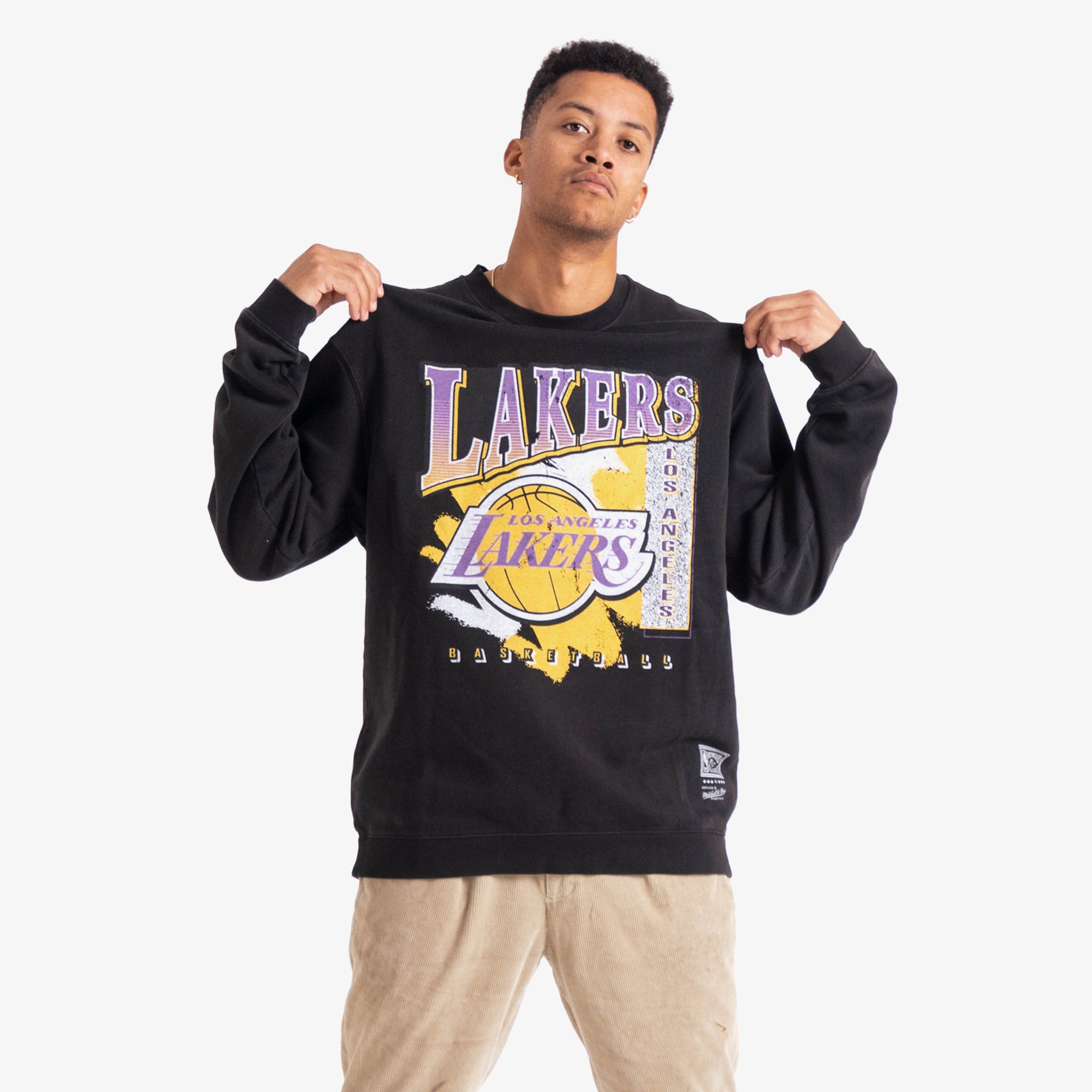  MITCHELL & NESS NBA Paintbrush Warm UP Pants LA Lakers