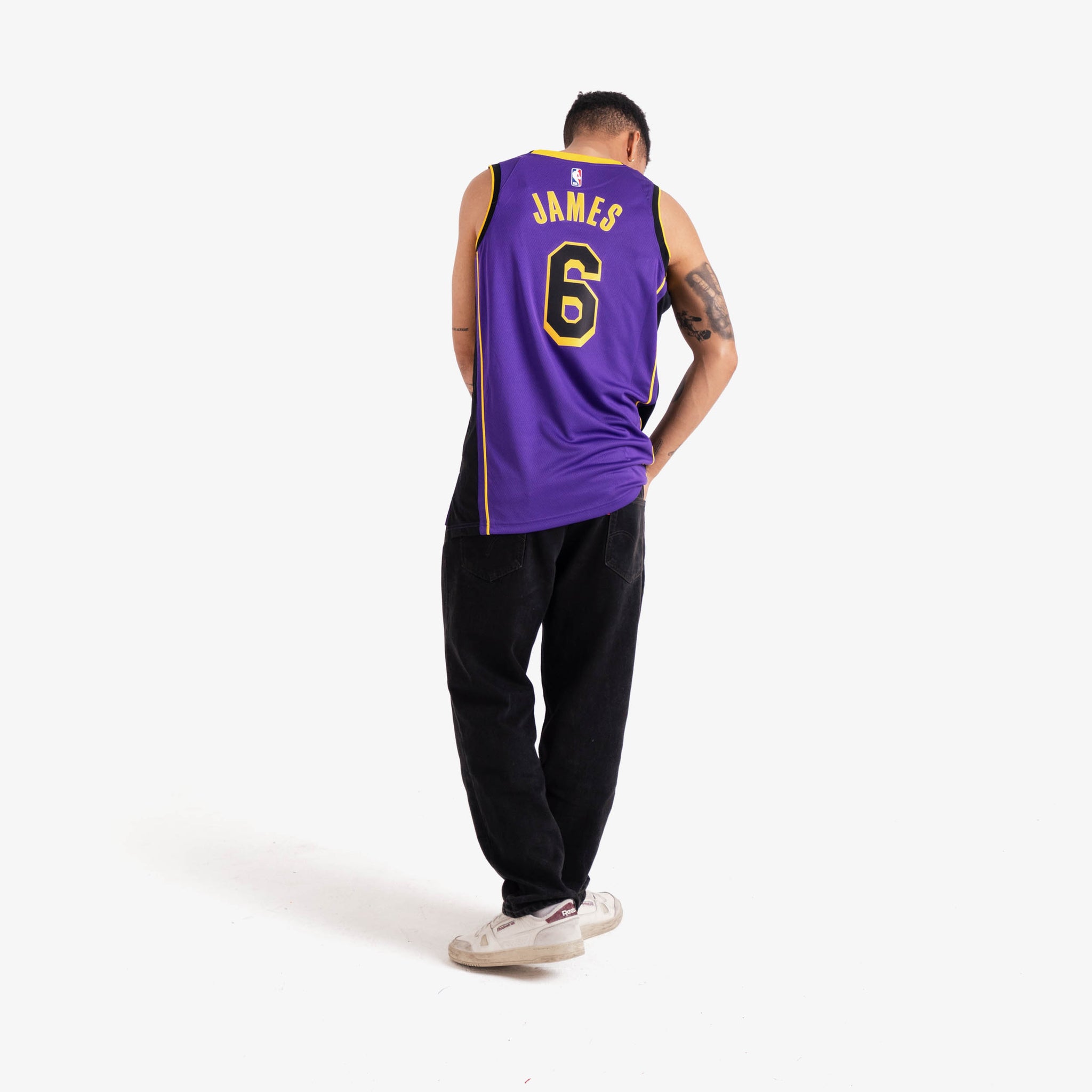 LeBron James #6 Los Angeles Lakers Jordan Swingman Statement Jersey, Any  changes to the swingman?