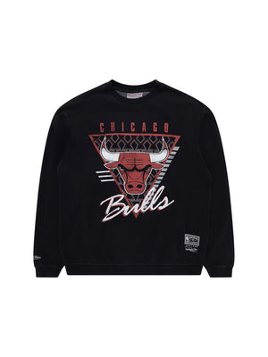 Mitchell & Ness NBA Stretch Chicago Bulls Crew Neck Sweatshirt