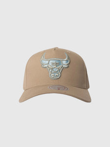 Chicago Bulls Khaki Seasonal Pro Crown NBA Snapback Hat