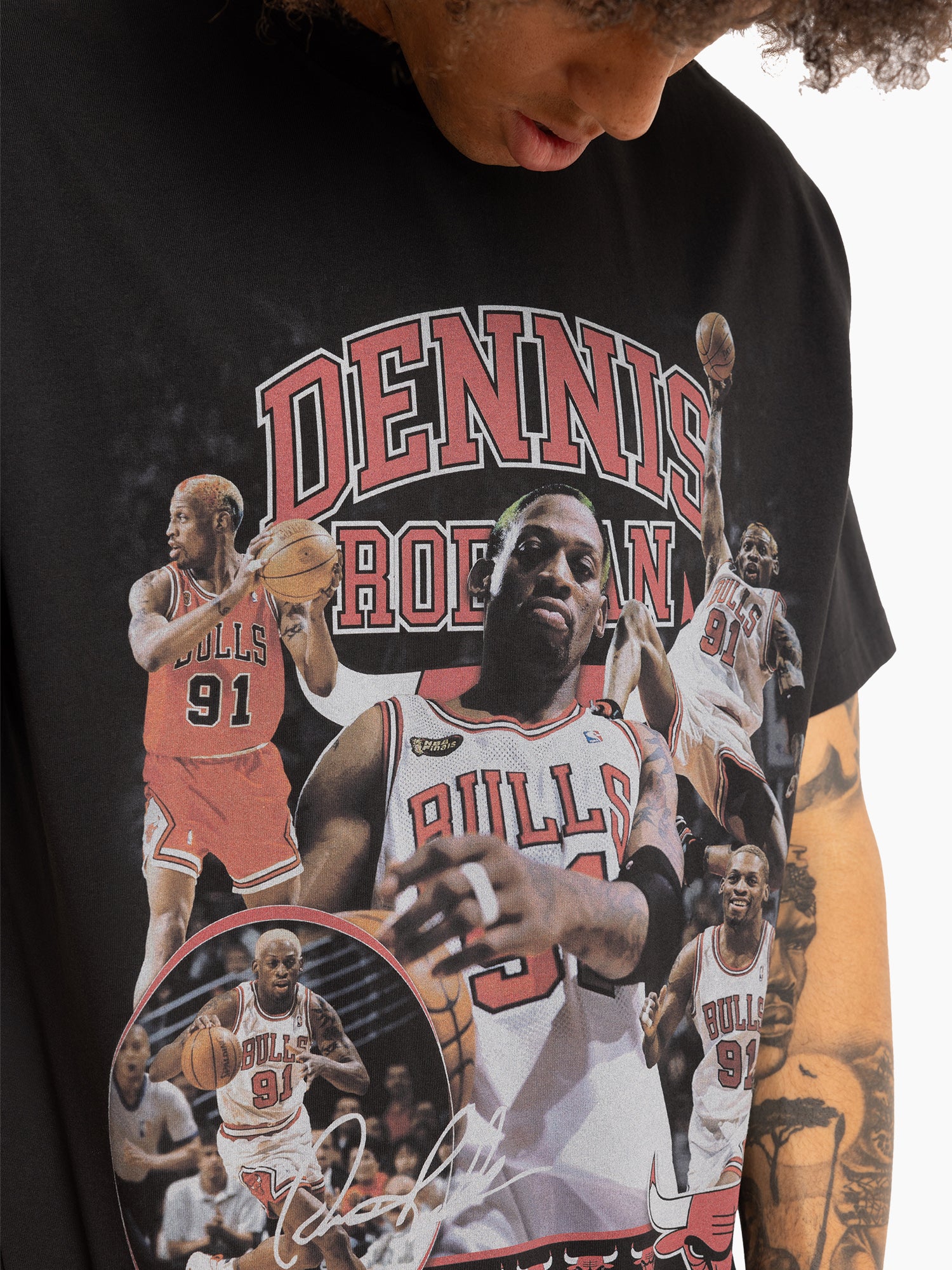 Rodman bulls hot sale t shirt