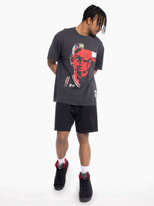 Dennis Rodman Chicago Bulls Face Vintage Off T-Shirt