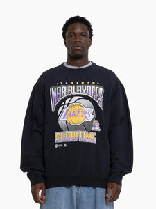 Los Angeles Lakers Vintage Playoffs NBA Crewneck