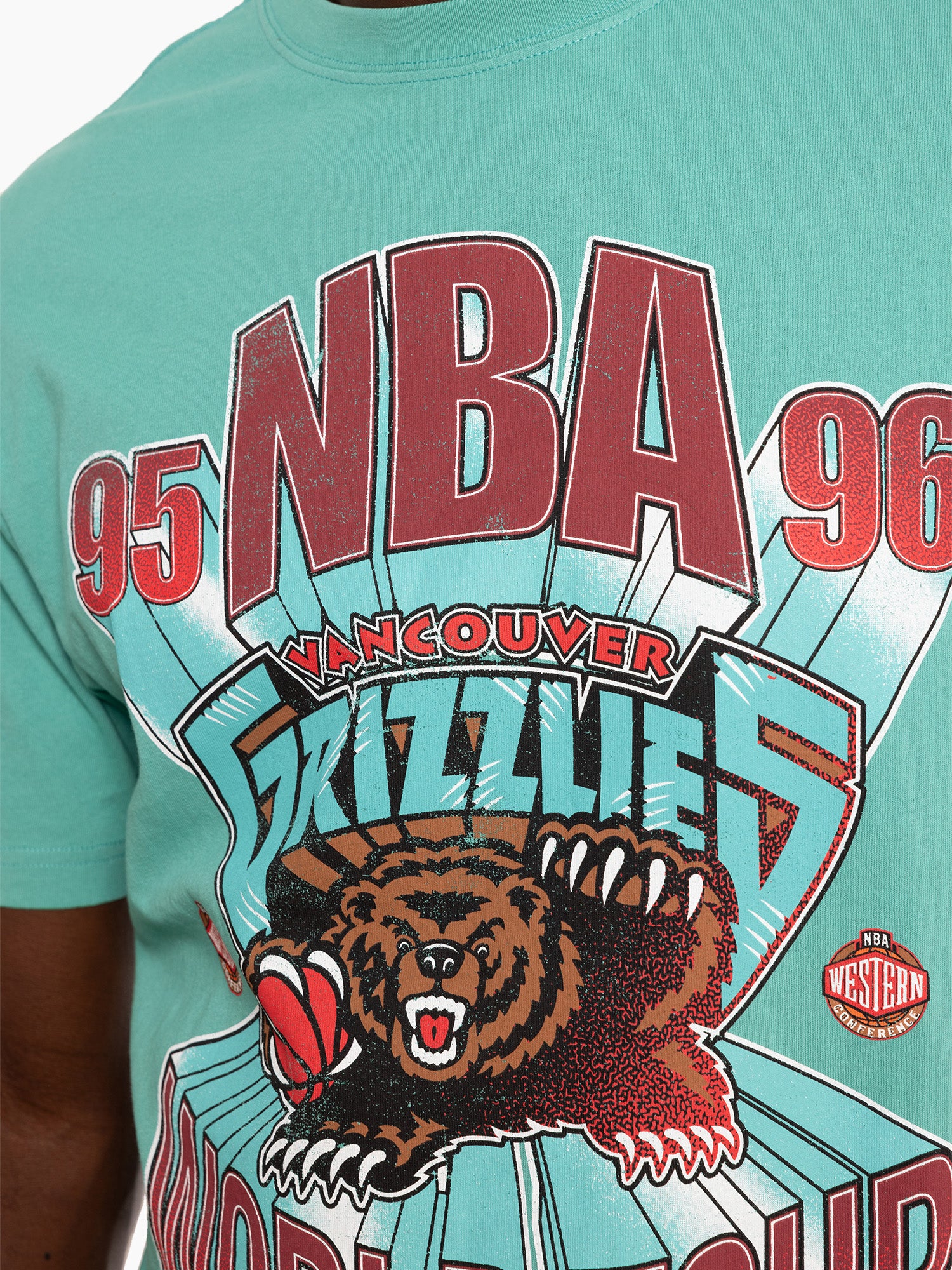 Vintage vancouver grizzlies sales jersey