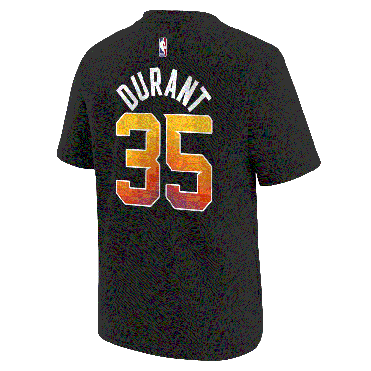 Kevin Durant Phoenix Suns 2024 Youth Statement Edition NBA T-Shirt ...