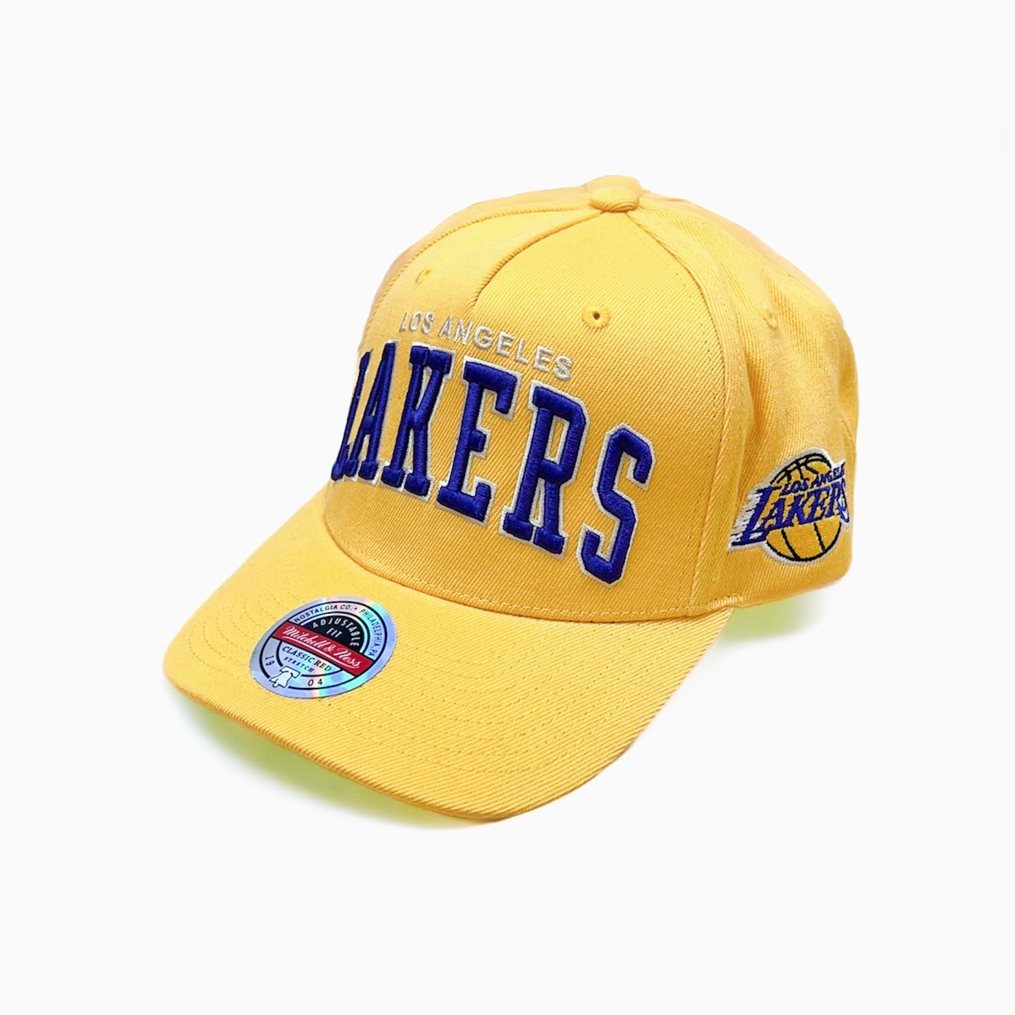 Los Angeles Lakers Jersey Style Mitchell & Ness Snapback Hat