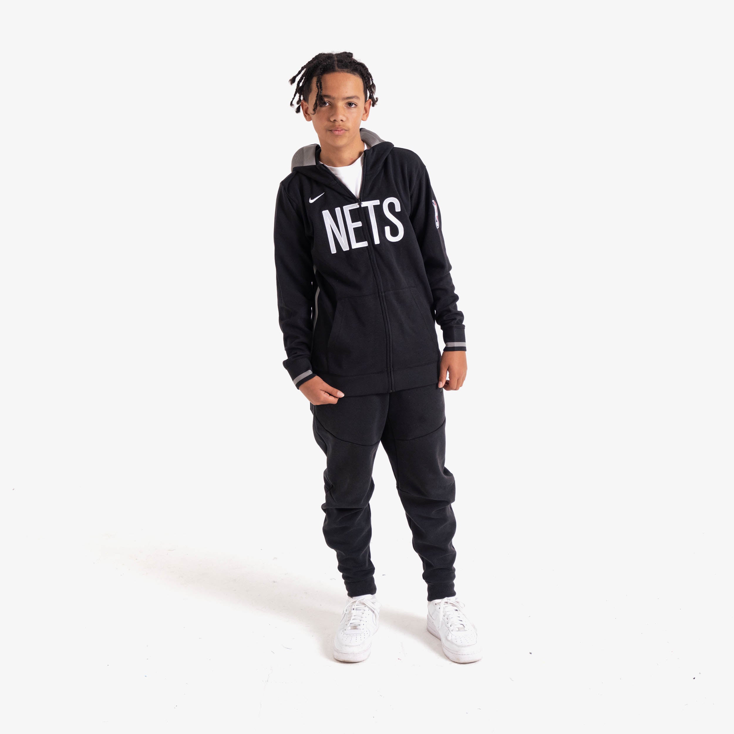 Men's NBA Brooklyn Nets Showtime Therma Flex Hoodie