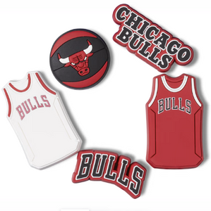 Chicago Bulls NBA 5-Pack Jibbitz Charms